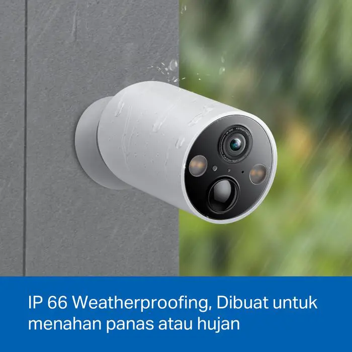 TP-Link TAPO C425 Indoor Outdoor Wireless CCTV IP Camera SD Card IP66 2K QHD Night Vision Battery Wi-Fi Kamera Wifi - Image 5