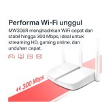 Mercusys MW306R | 300Mbps WiFi Router | Wireless N Router | Extender | Access Point | IPv6 | TP-Link - Image 3