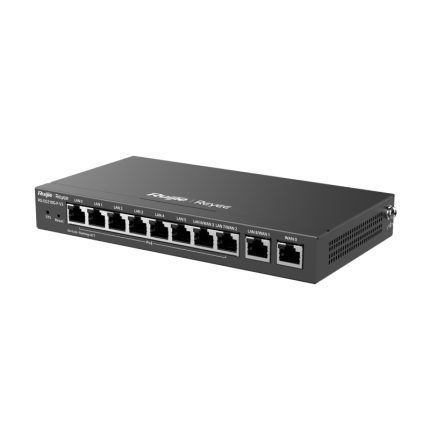 Ruijie RG-EG210G-P V3 Reyee 10-Port Gigabit Cloud Managed PoE Router