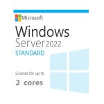 Windows Server 2022 Standard - 2 Core License Pack CSP Medialess