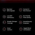 Mercusys MR70X | AX1800 WiFi 6 Router | Dual Band | Gigabit | WPA3 | VPN | Access Point | TP-Link - Image 4