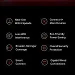 Mercusys MR70X | AX1800 WiFi 6 Router | Dual Band | Gigabit | WPA3 | VPN | Access Point | TP-Link - Image 4