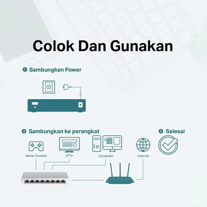 TP-Link TL-SF1008D | 8-Port Desktop Switch | Fast Ethernet 10/100Mbps | Plug & Play | Ethernet Hub - Image 4