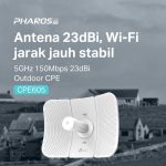 TP-LINK CPE605 5GHz 150Mbps 23dBi Outdoor CPE Mesin - Image 2
