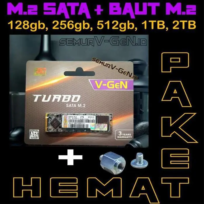 SSD TURBO M.2 SATA 128GB V-GEN Storage - Image 5