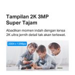 TP-Link Tapo TC71 Kamera 2K | 360? view | Motion Tracking & Night View | Suara Dan Lampu Alarm otomatis - Image 4