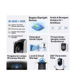 TP-Link | Tapo C225 | AI Smart Wi-Fi Camera | PTZ 360? Tracking  | Night Vision | Baby Camera | CCTV | Pet Camera Kamera Wifi - Image 4