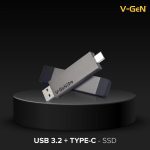 V-GeN SSD Portable 2TB Storage External USB 3.2 Type-C 2 TB VGEN Penyimpanan - Image 2