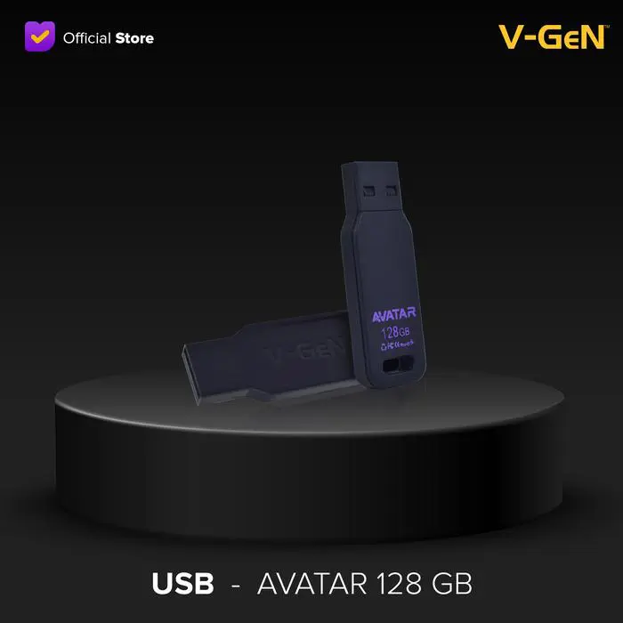V-GeN USB Flashdisk 128GB AVATAR Flash Disk 128 GB VGEN Drive Original - Image 2