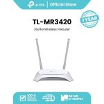 TP-Link TL-MR3420 | 3G 4G Modem | 300Mbps | Wireless N Router | LTE Router | Bandwidth Control Sinyal