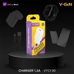V-GeN Adaptor Charger VTC1-30 1.2A Travel Charger VGEN
