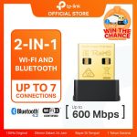 TP-Link Archer T2UB Nano | 600Mbps Wi-Fi Adapter | Bluetooth 4.2 Wireless Adapter | Dual Band Laptop Pc