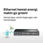 TP-Link TL-SF1024D | 24 Port Unmanaged Switch | 10/100Mbps Fast Ethernet | Auto MDI/MDIX | Desktop Kabel - Image 5