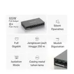 TP-Link | Mercusys MS110P 10-Port 10/100Mbps Desktop Switch with 8-Port PoE+ Metal - Image 3