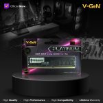 DDR4 4GB PC-17000/2133Mhz RAM PC/Komputer V-GeN Longdimm PLATINUM