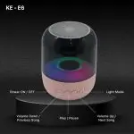 Wireless Bluetooth Speaker Portable LED RGB With Mic Super Bass Pink - Image 2