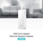 TP-Link UE300 | Gigabit Ethernet Network Adapter | USB 3.0 | LAN RJ45 Adapter | Ethernet Converter Portable - Image 3