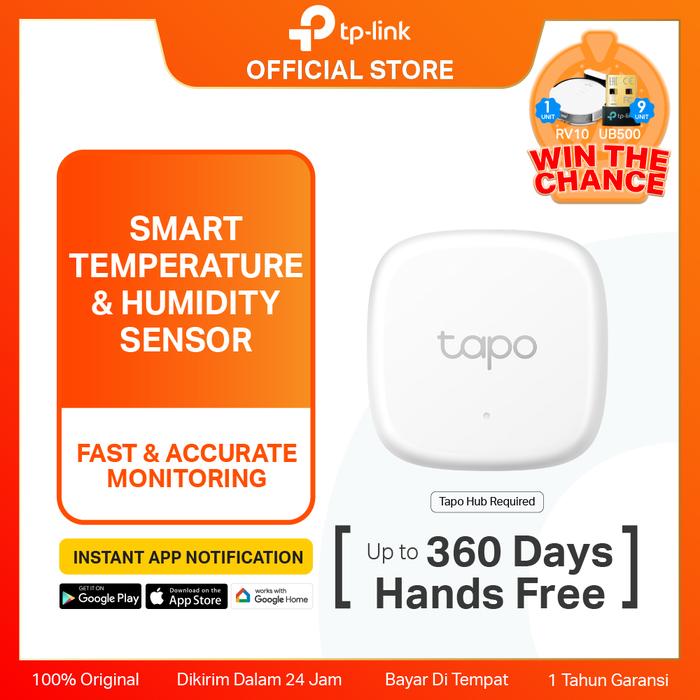 d1d890c681404437bde8e41e18bc9b2c.jpeg TP-link Tapo T310 Tapo Smart Temperature & Humidity Monitor - Image 1