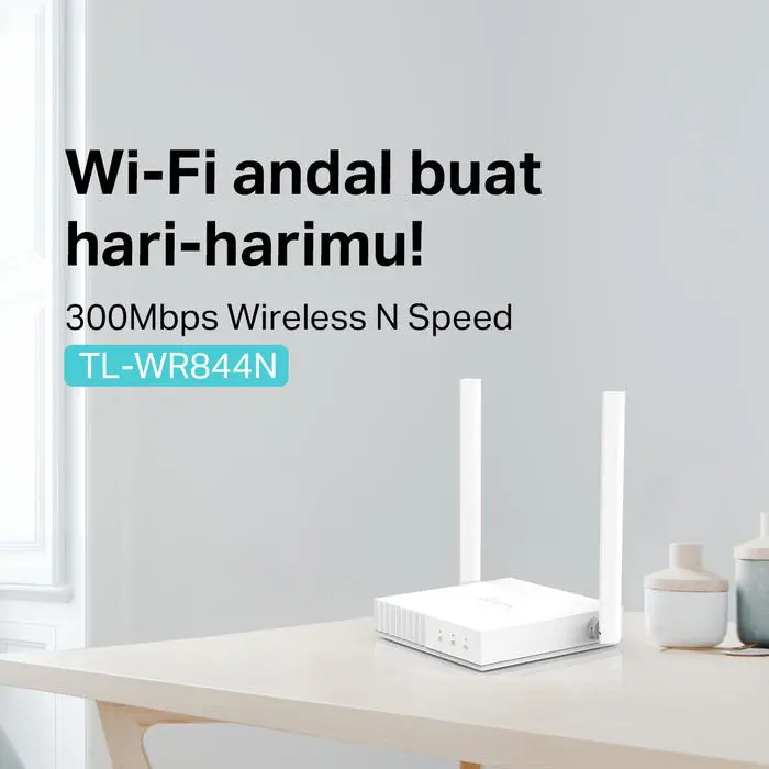 TP-Linnk TL-WR844N  | 300 Mbps | Wireless N Router | Extender | Access Point | WISP | IPTV - Image 2