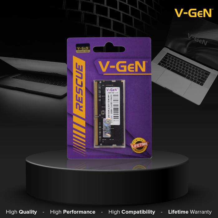 d78793f1528f434b82e571f68f236a83.jpeg SODIMM DDR4 4GB PC 19200 2400MHz Rescue V-GEN RAM Laptop 4 GB 2400 MHz VGEN - Image 1