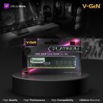 DDR4 32GB PC-21300 / 2666Mhz RAM PC / Komputer V-GeN Longdimm PLATINUM