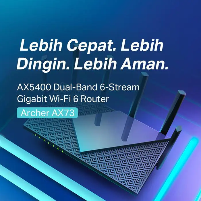 TP-Link Archer AX73 | AX5400 WiFi 6 Router | Dual Band | Gigabit | Mesh | Wireless | USB Sharing - Image 3