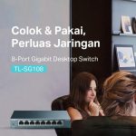 TP-Link TL-SG108 | 8-Port Gigabit Desktop Switch | Unmanaged Switch | Network Splitter | Plug & Play - Image 2