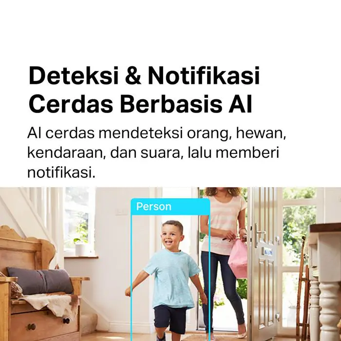 TP-Link | Tapo C225 | AI Smart Wi-Fi Camera | PTZ 360? Tracking  | Night Vision | Baby Camera | CCTV | Pet Camera Kamera Wifi - Image 5