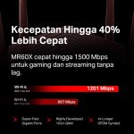 Mercusys MR60X AX1500 Dual-Band Wi-Fi 6 Router Smart Connect OFDMA MUMIMO Beamforming WPA3 Security TP-Link TPLINK TP LINK Device - Image 4