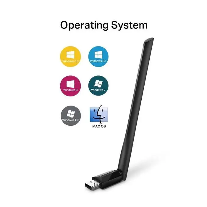 TP-Link Archer T2U Plus |  AC600 Wireless USB Adapter | High Gain |  Wireless Dual Band | WiFi Dongle Router - Image 3
