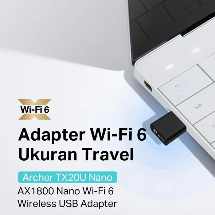 Archer TX20U Nano AX1800 Nano Wi-Fi 6 Wireless USB Adapter - Image 2