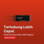 Mercusys MW300UM N300 Wireless Mini USB Adapter tplink - Image 3