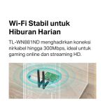 TP-LINK TL-WN881ND | 300Mbps WIFI Adapter N Card | PCI Express Adapter | WPS | Desktop PC Laptop - Image 3