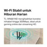 TP-LINK TL-WN881ND | 300Mbps WIFI Adapter N Card | PCI Express Adapter | WPS | Desktop PC Laptop - Image 3