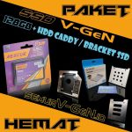 PAKET HEMAT SSD 120GB V-GeN + HDD Caddy 12.7 mm / 9.5 mm | DVD to HDD - Image 2