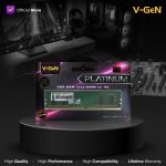 DDR4 4GB PC-21300 / 2666Mhz RAM PC / Komputer V-GeN Longdimm PLATINUM