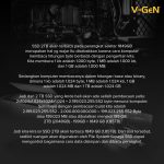 V-GeN SSD Portable 2TB Storage External USB 3.2 Type-C 2 TB VGEN Penyimpanan - Image 4