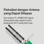 TP-LINK TL-WN881ND | 300Mbps WIFI Adapter N Card | PCI Express Adapter | WPS | Desktop PC Laptop - Image 4