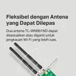 TP-LINK TL-WN881ND | 300Mbps WIFI Adapter N Card | PCI Express Adapter | WPS | Desktop PC Laptop - Image 4