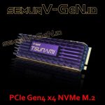 NVMe 2TB PCIe Gen4 x4 SSD M.2 Gen4.0 Gen 4 M2 VGEN TSUNAMI 2 TB V-GEN