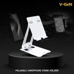 Foldable Slim Portable Phone Tablet Stand V-GeN VHL-01 Gadget Holder - Image 2