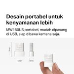 TP-link MW150US N150 Wireless Nano USB Adapter 150Mbps Wireless Nano USB Adapter MW150 US N150 Wireless Nano USB Adapter - Image 4