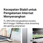 TP-Link TL-WN722N | 150Mbps WiFi Adapter | Wireless USB Adapter | High Gain | Dongle WiFi | PC MAC - Image 3