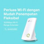 TP-Link TL-WA850RE | 300Mbps Wi-Fi Range Extender | Penguat Sinyal | Internet LAN | Access Point | Universal Repeater - Image 2