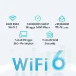 TP-Link Archer AX73 | AX5400 WiFi 6 Router | Dual Band | Gigabit | Mesh | Wireless | USB Sharing - Image 4
