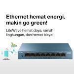 TP-Link LS108G | 8-Port Gigabit Switch | 10/100/1000Mbps | Desktop Switch | Unmanaged | Plug & Play - Image 5