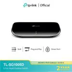 TP-LINK TL-SG1005D TPLink 5 Port Gigabit Desktop Switch Hub Original 5-Port Gigabit Desktop Switch, 5 Gigabit RJ45 Ports, Desktop Plastic Case Kabel Komputer
