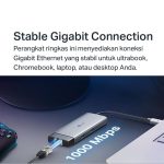 TP-Link UH6120C USB Hub Type C 6 in 1 USB3.0 to 5Gbps Ethernet LAN Internet Plug&Play UHD HDMI Fast Charging Card Computer - Image 3