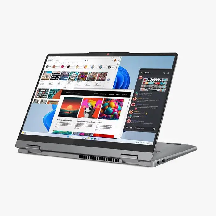 Lenovo Ideapad 5i 2IN1 Intel 3 100U 512GB SSD 8GB IPS Touch Win11+OHS - Image 2