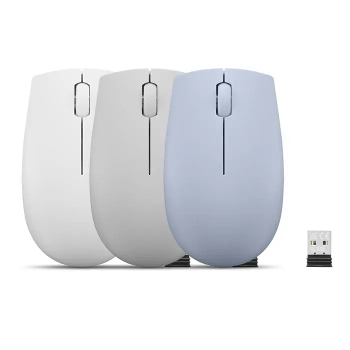 Lenovo 300 Wireless Compact Mouse with battery - Image 4